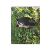 Neuartiger Schwarzbär Notizblock (Rotiert)