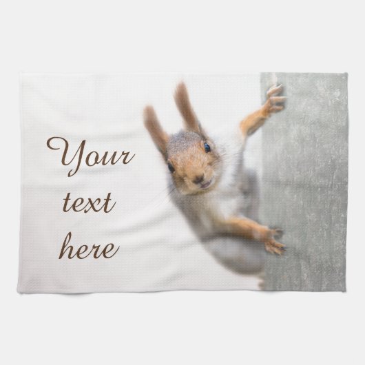 Neuartiges Eichhörnchen Küchentuch (Horizontal)