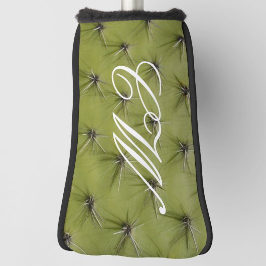 Neuartiges, grünes Kakteen Print Golf Accessoire Golf Headcover (Rotieren 90)