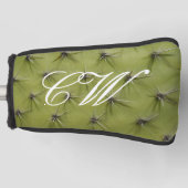 Neuartiges, grünes Kakteen Print Golf Accessoire Headcover (Vorderseite)