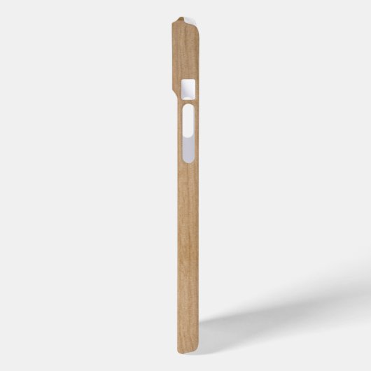 Neuartiges Nah-Up-Foto aus Holzschaltern Case-Mate iPhone Hülle (Rückseite / Links)