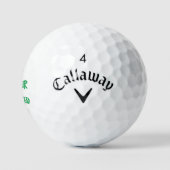 Neuartiges Sprichwort Golf Balls Golfball (Logo)