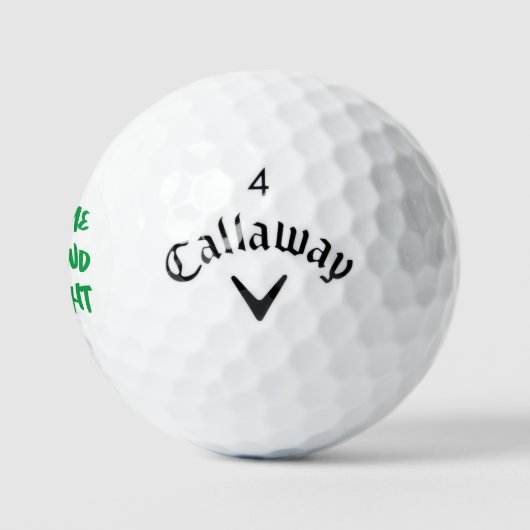 Neuartiges Sprichwort Golf Balls Golfball (Logo)