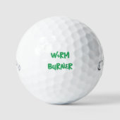 Neuartiges Sprichwort Golf Balls Golfball (Vorderseite)
