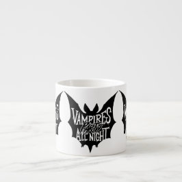 Neuauflage: Vampirs Halloween-Bash Espressotasse