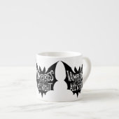 Neuauflage: Vampirs Halloween-Bash Espressotasse (Vorderseite Rechts)