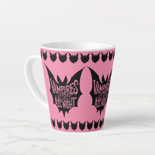 Neuauflage: Vampirs Halloween-Bash Milchtasse (Linke Ecke)