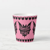 Neuauflage: Vampirs Halloween-Bash Milchtasse (Vorderseite)