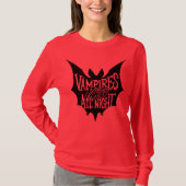 Neuauflage: Vampirs Halloween-Bash T-Shirt (Vorderseite)