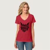 Neuauflage: Vampirs Halloween-Bash T-Shirt (Vorderseite Vollansicht)