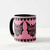Neuauflage: Vampirs Halloween-Bash Tasse (Vorderseite Links)
