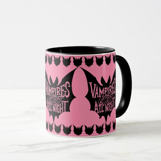 Neuauflage: Vampirs Halloween-Bash Tasse (VorderseiteRechts)