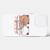 Neubär und Panda bubu dudu Paar Case-Mate iPhone Hülle (Rückseite (Horizontal))