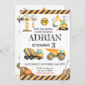 Neubau Geburtstag Einladung (Vorne/Hinten)