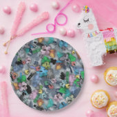 Neubau hawaiianische Printwerbung Pappteller (Party)