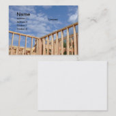 Neubau Visitenkarte (Vorne/Hinten)