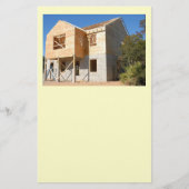 Neubau von Zuhause Flyer (Vorne)