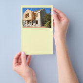 Neubau von Zuhause Flyer (Handgriff)