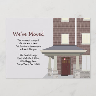 Neubau - wir haben Mitteilung bewegt Ankündigung