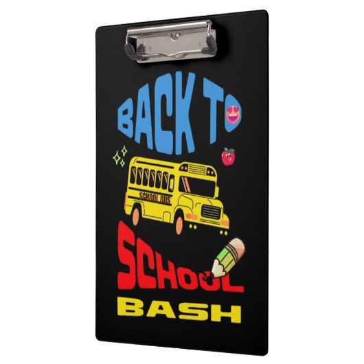 Neubeginn der ersten Schule Klemmbrett (Links)