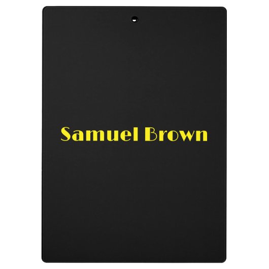 Neubeginn der ersten Schule Klemmbrett (Rückseite)