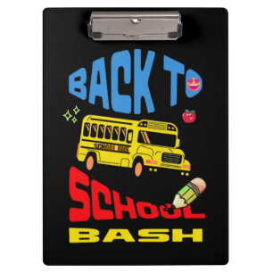 Neubeginn der ersten Schule Klemmbrett