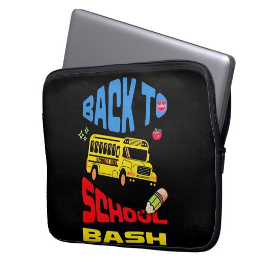 Neubeginn der ersten Schule Laptopschutzhülle (Vorderseite Links)