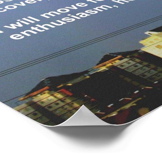 Neubeginn durch Virginia Plotner Poster (Ecke)