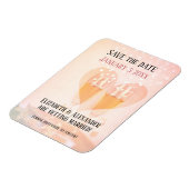 Neubeginn/ Hochzeit/ Save the Date Magnet (Linke Seite)