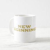 Neubeginn Kaffeetasse (Vorderseite Links)