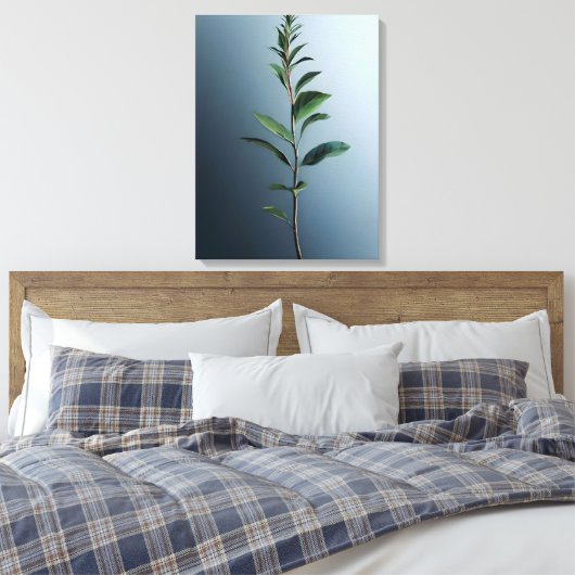 Neubeginn Leinwanddruck (Insitu (Schlafzimmer))