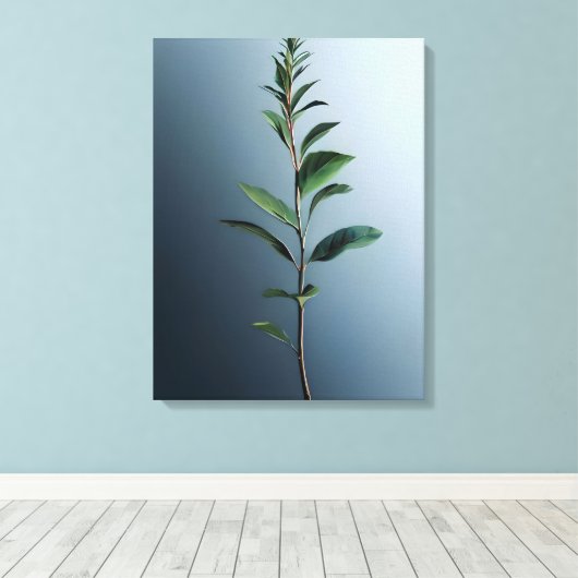 Neubeginn Leinwanddruck (Insitu (Holzboden))