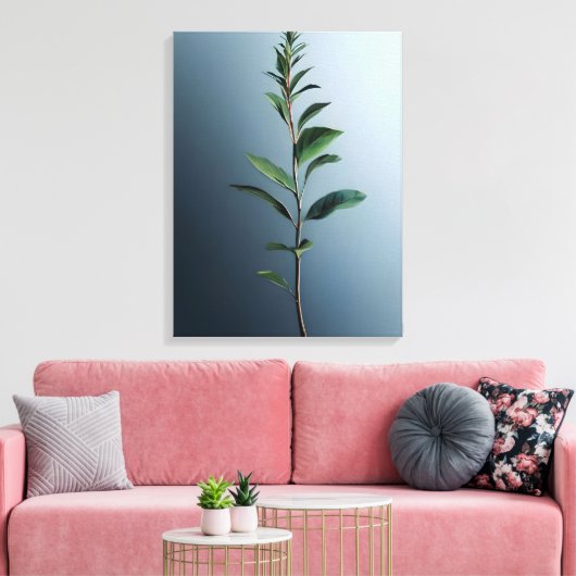 Neubeginn Leinwanddruck (Insitu (Wohnzimmer))