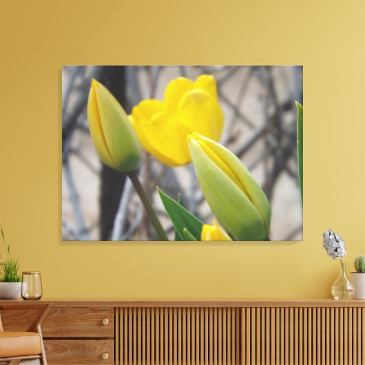 Neubeginn Leinwanddruck (Insitu (Wohnzimmer))