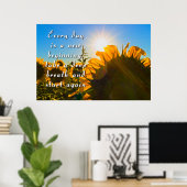 Neubeginn Poster (Heimbüro)