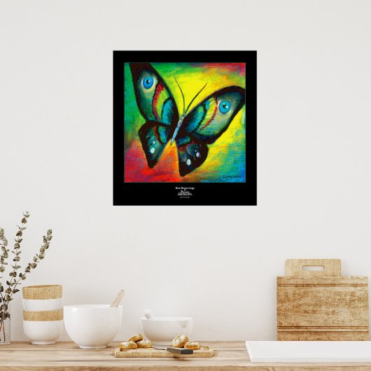 Neubeginn Poster (Küche)