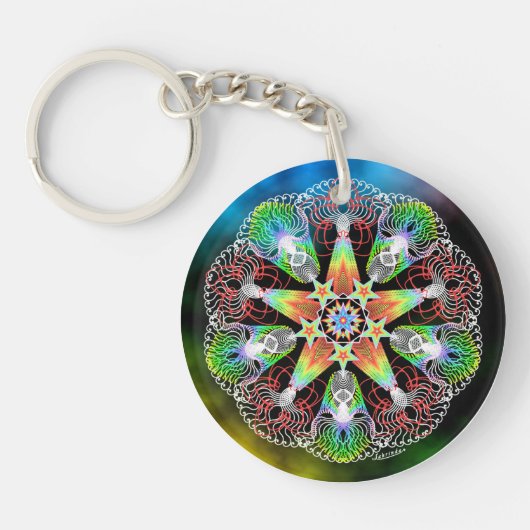 Neubeginn/Quantensprung Schlüsselanhänger (Vorderseite)