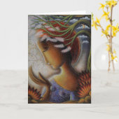 Neubelebung des Rades Karte (Gelbe Blume)