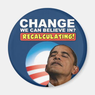 Neuberechnung - Anti Obama Magnet