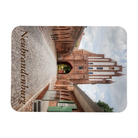 Neubrandenburg Friedländer Tor Magnet (Horizontal)