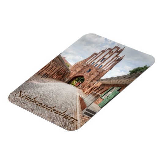 Neubrandenburg Friedländer Tor Magnet (Linke Seite)