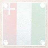 Neuchatel Glasuntersetzer (Rückseite)