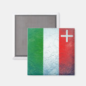 Neuchatel Magnet (Vorderseite/Rückseite)