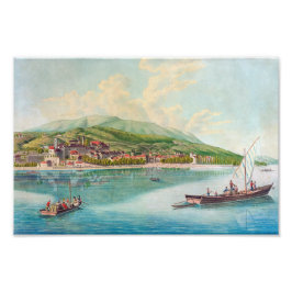 Neuchâtel, Schweiz Fotodruck