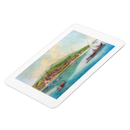 Neuchâtel, Schweiz Magnet (Linke Seite)