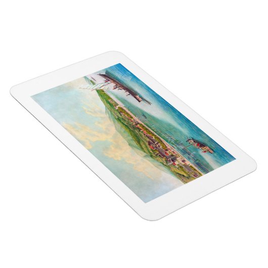 Neuchâtel, Schweiz Magnet (Rechte Seite)