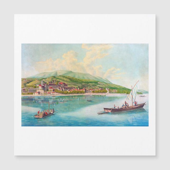 Neuchâtel, Schweiz Magnetkarte (Vorderseite)