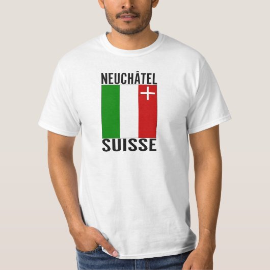 Neuchâtel Suisse T-Shirt (Vorderseite)