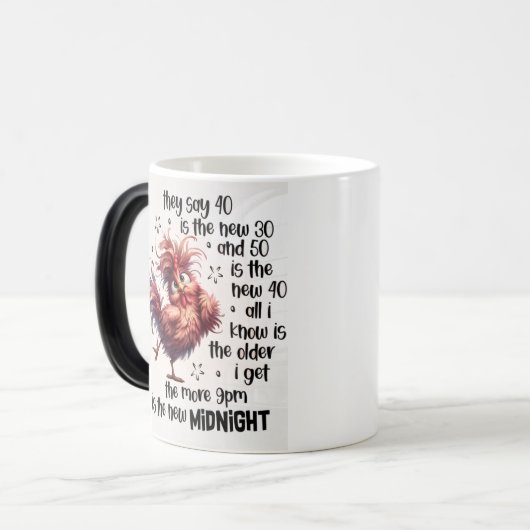 "Neudefiniertes Altern: Tasse (Vorderseite Links)