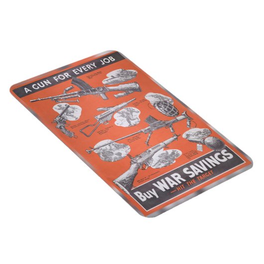 Neudruck des britischen Kriegsposters Magnet (Rechte Seite)